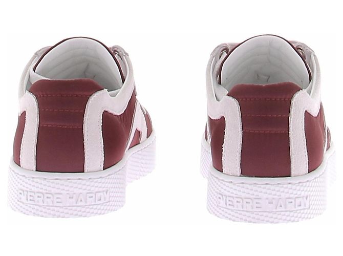 Pierre Hardy ALPHA Sneaker Leder Dunkelrot Bordeaux - Ansicht 7