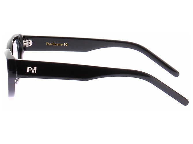 Autre Marque Schwarze Brille The Scene 10 - Ansicht 5