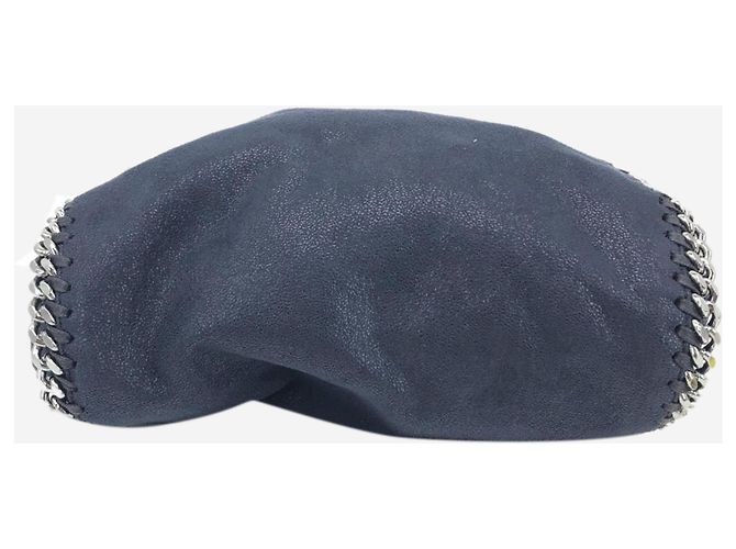 Stella Mc Cartney Borsa a tracolla con catena Falabella blu navy - vista 6