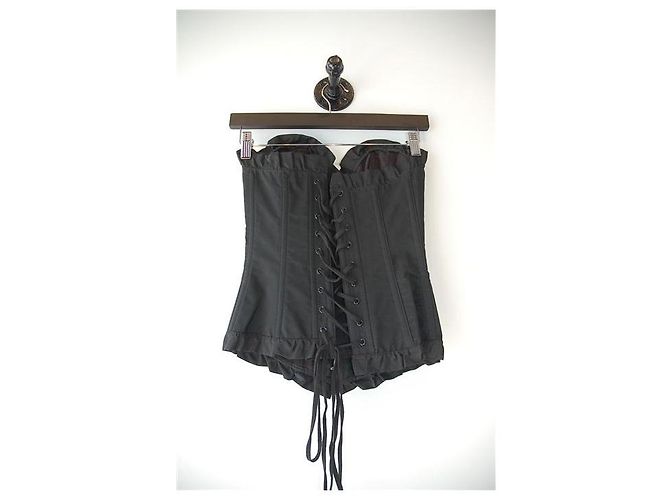 Agent Provocateur Corsé de Algodón Negro - vista 2