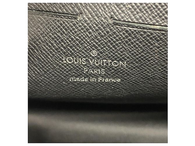 Pochette Voyage MM Monogram Eclipse Louis Vuitton Clutch Bag Nero - vista 5