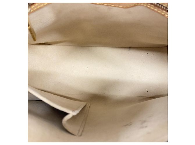 Borsa a Spalla Louis Vuitton Monogram Looping MM Marrone - vista 4