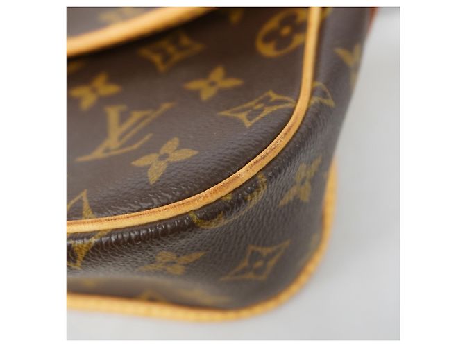 Borsa a Spalla Louis Vuitton Monogram Sologne Marrone - vista 6