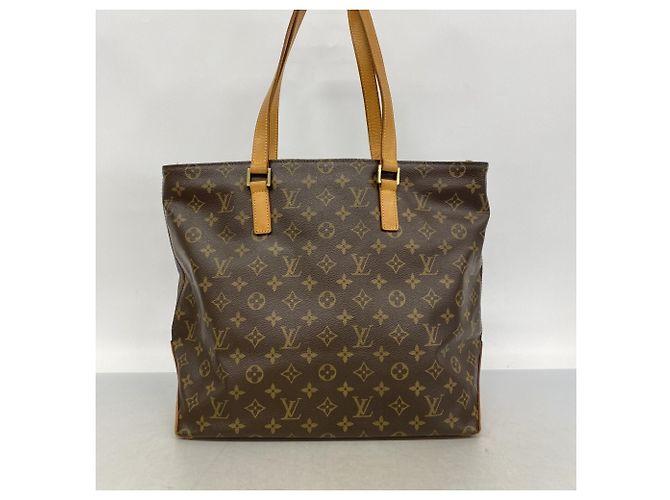 Borsa Tote Louis Vuitton Monogram Cabas Mezzo Marrone - vista 11