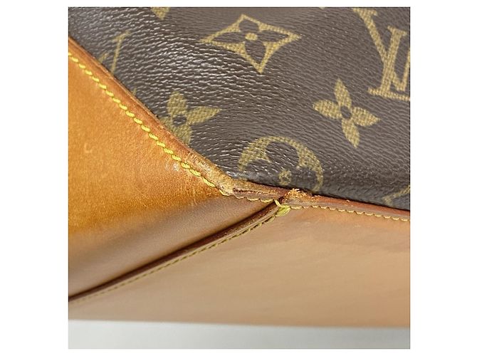 Borsa Tote Louis Vuitton Monogram Cabas Mezzo Marrone - vista 6