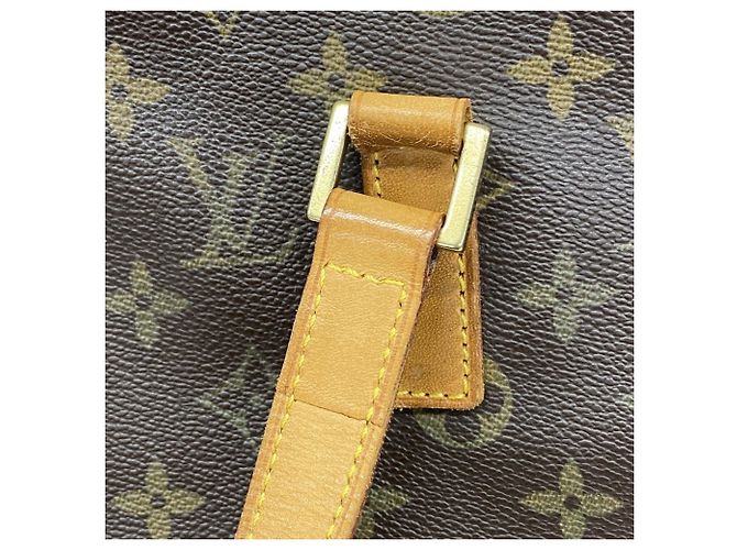 Borsa Tote Louis Vuitton Monogram Cabas Mezzo Marrone - vista 9