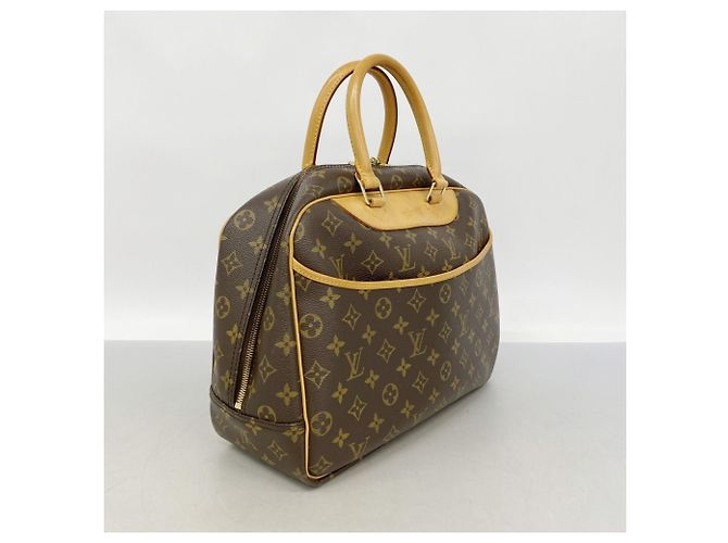 Borsa Louis Vuitton Monogram Deauville Marrone - vista 2