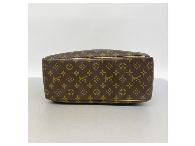 Borsa Louis Vuitton Monogram Deauville Marrone - vista 3