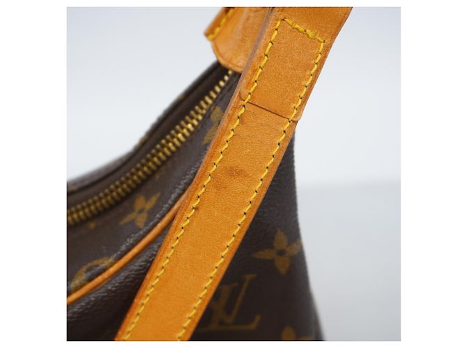 Borsa a Spalla Louis Vuitton Monogram Boulogne 30 Marrone - vista 9