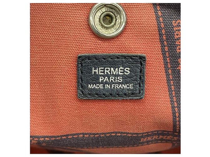 Hermès Hermes Garden PM Tote Bag Schwarz - Ansicht 5