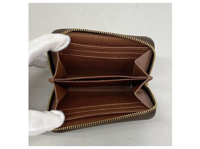 Louis Vuitton Monogram Zippy Münzportemonnaie Braun - Ansicht 3