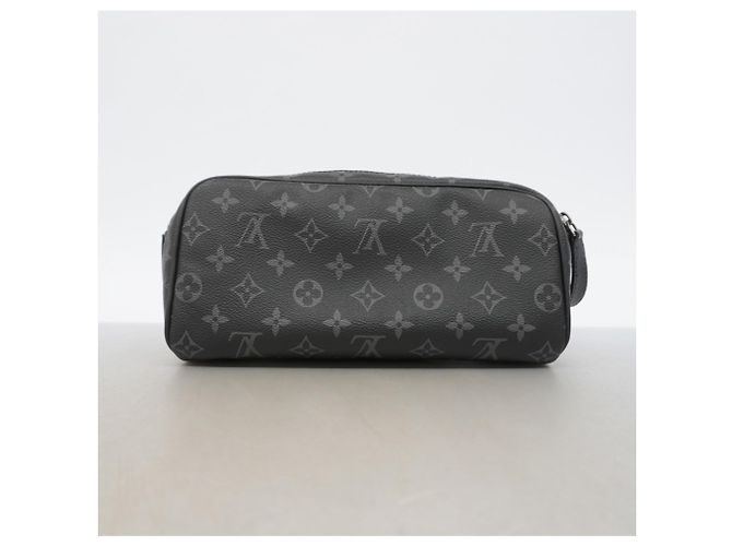 Beauty case Louis Vuitton Monogram Eclipse Dopp Kit Nero - vista 9