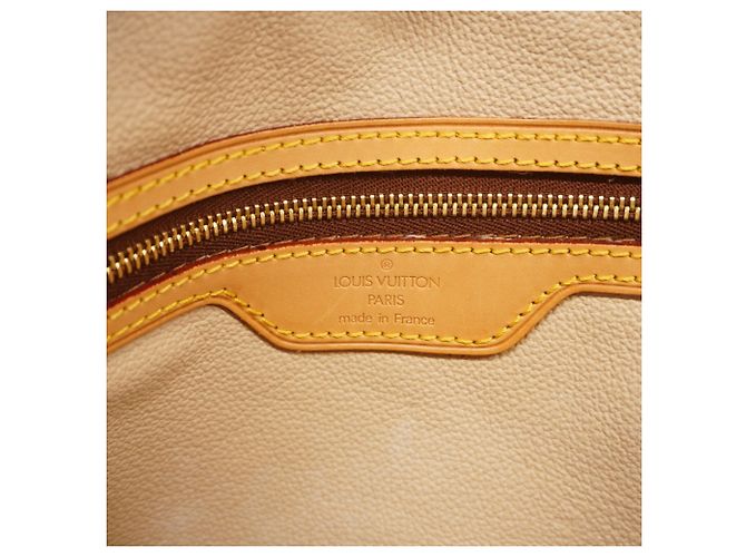 Borsa Tote Louis Vuitton Monogram Bucket GM M42236 Marrone - vista 5