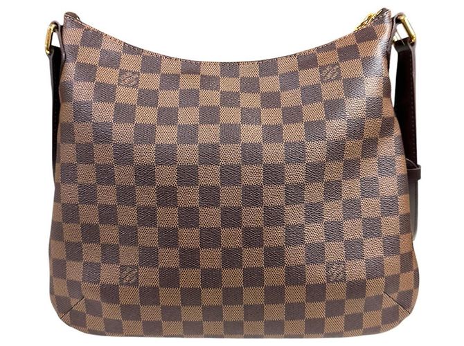 Borsa a Spalla Louis Vuitton Bloomsbury PM Damier Marrone - vista 3
