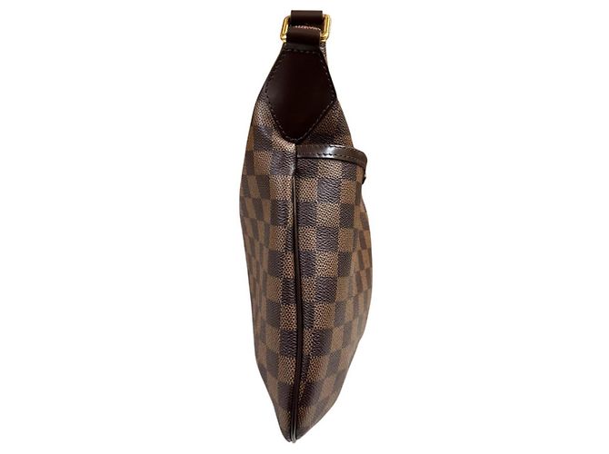 Borsa a Spalla Louis Vuitton Bloomsbury PM Damier Marrone - vista 4