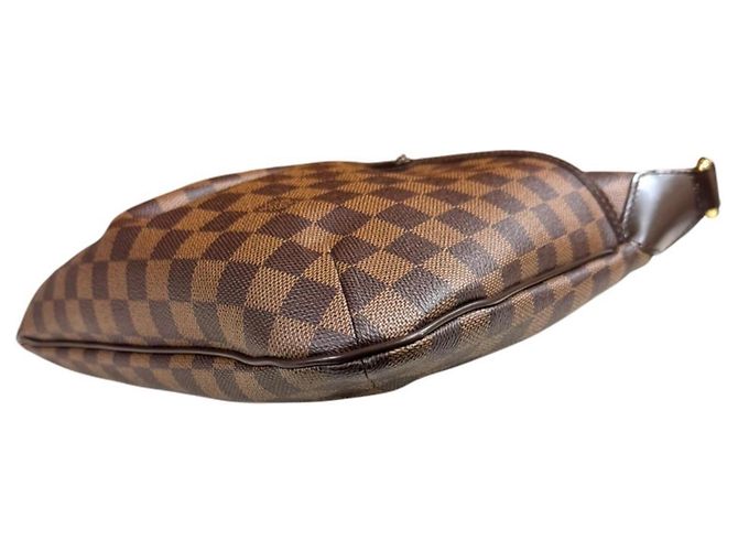 Borsa a Spalla Louis Vuitton Bloomsbury PM Damier Marrone - vista 5