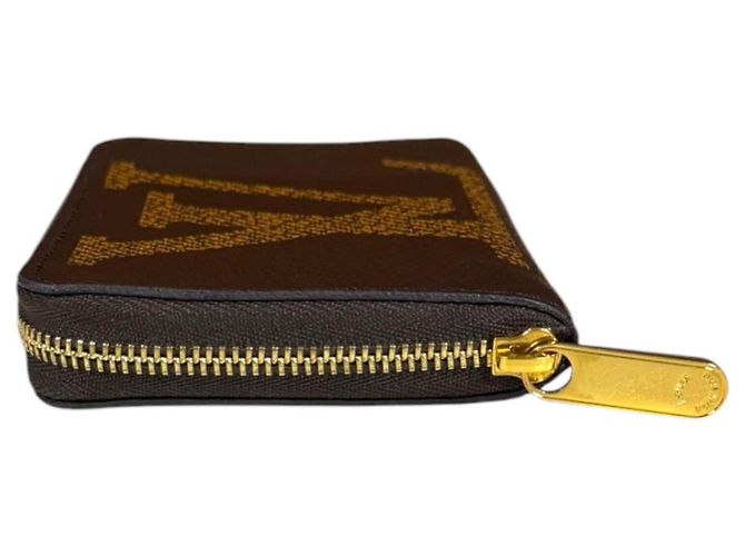 Monedero Zippy Louis Vuitton Castaño - vista 3