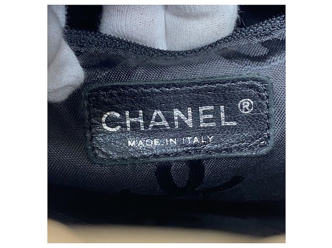 Chanel Cambon Shopper aus Lammleder Braun Schwarz - Ansicht 5