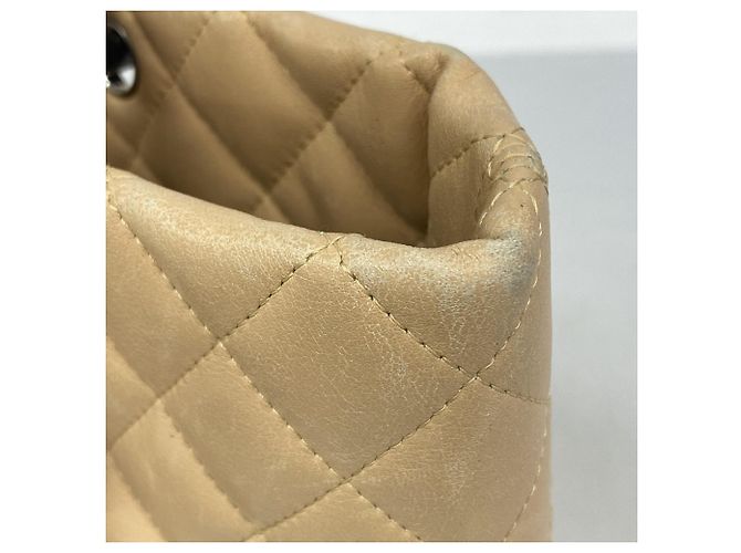Chanel Cambon Shopper aus Lammleder Braun Schwarz - Ansicht 7