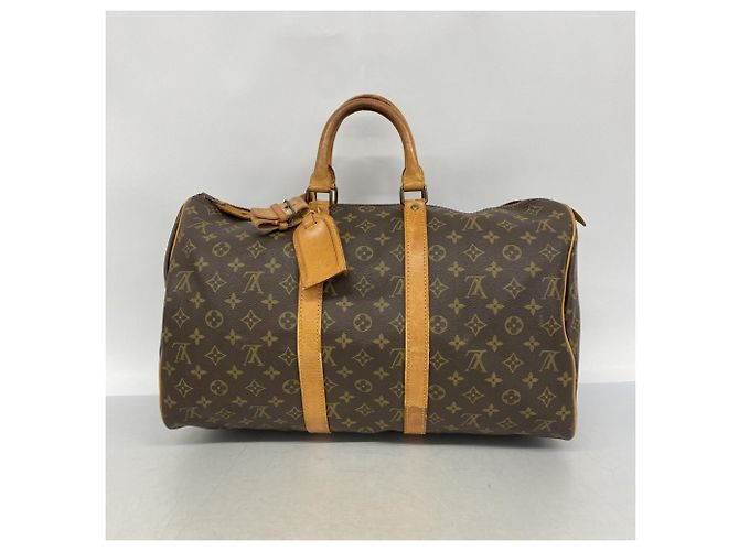 Louis Vuitton Boston Monogram Keepall 45 Braun - Ansicht 12