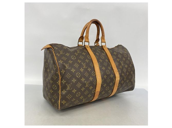 Louis Vuitton Boston Monogram Keepall 45 Braun - Ansicht 2