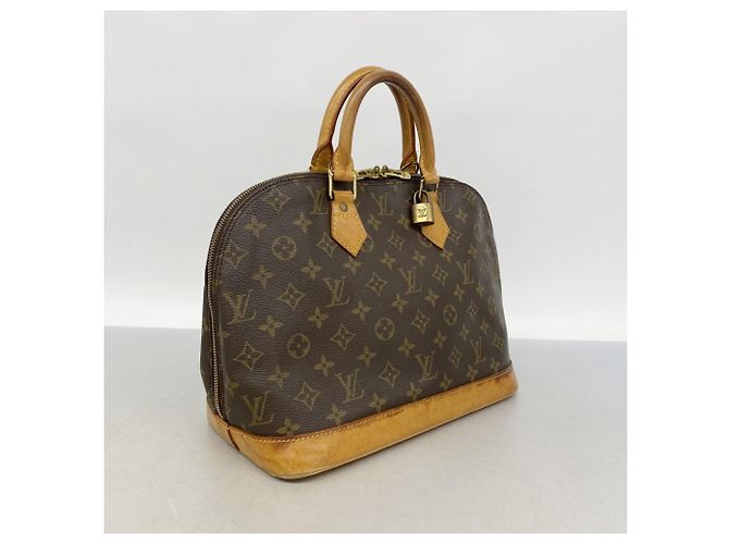 Borsa Louis Vuitton Monogram Alma Marrone - vista 2