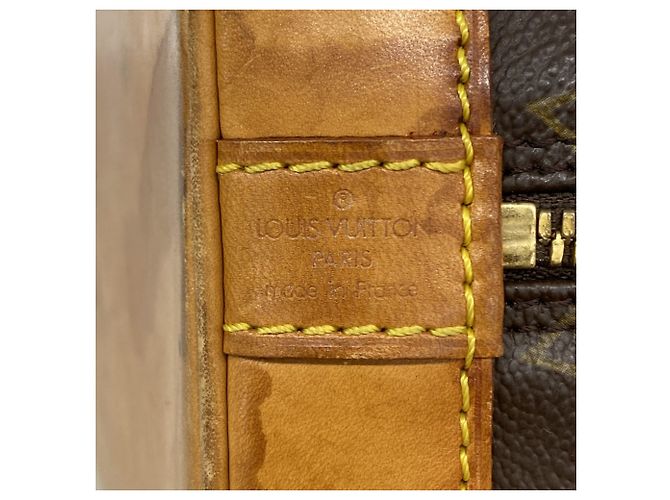 Borsa Louis Vuitton Monogram Alma Marrone - vista 5