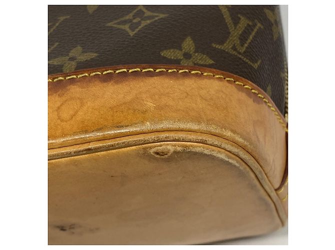 Borsa Louis Vuitton Monogram Alma Marrone - vista 6