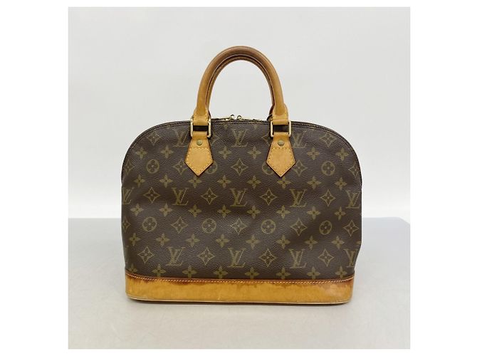 Borsa Louis Vuitton Monogram Alma Marrone - vista 9