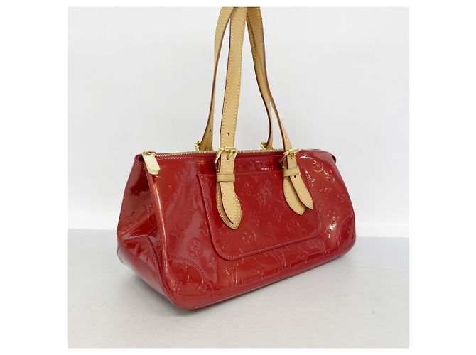 Borsa Louis Vuitton Vernis Rosewood Avenue Rosso - vista 2