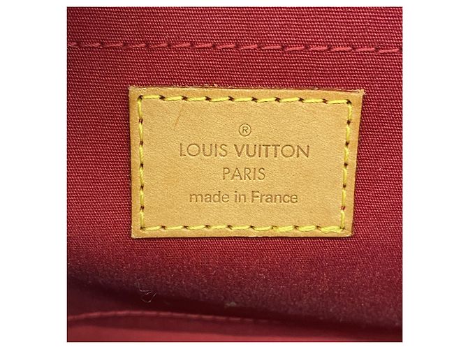 Borsa Louis Vuitton Vernis Rosewood Avenue Rosso - vista 5