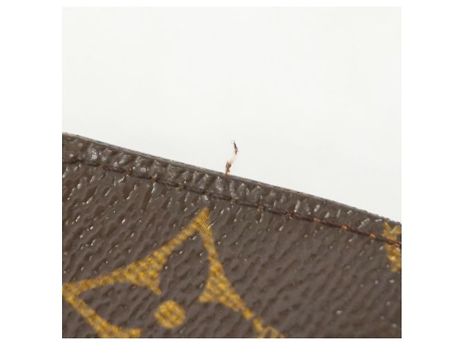 Louis Vuitton Monogram Portafoglio a Fisarmonica Lungo Marrone - vista 5