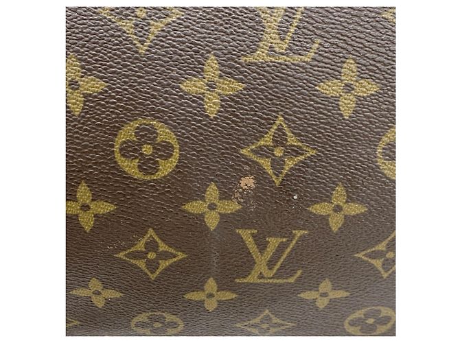 Borsa Louis Vuitton Monogram Speedy 30 M41108 Marrone - vista 10