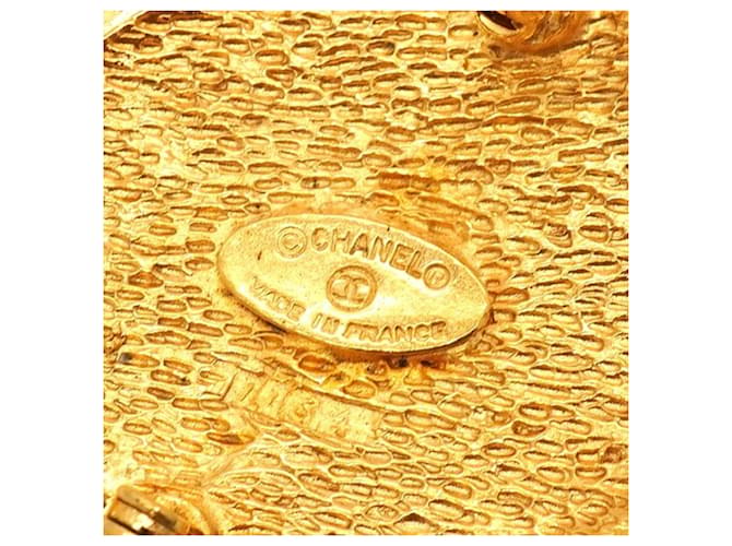 Spilla Chanel placcata oro D'oro - vista 4