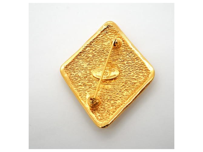 Spilla Chanel placcata oro D'oro - vista 5