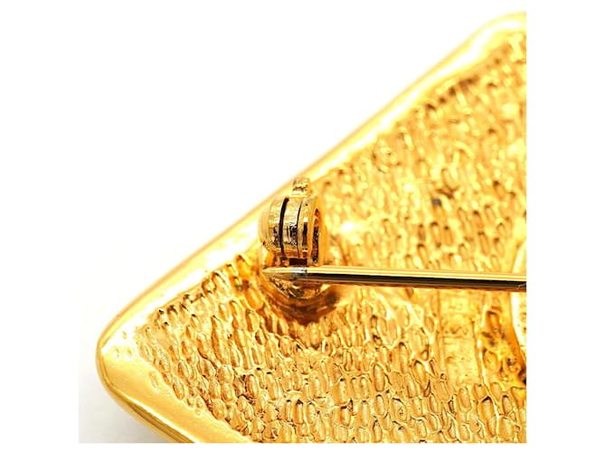 Spilla Chanel placcata oro D'oro - vista 7