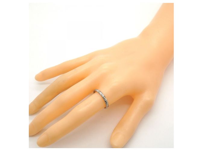 Chanel Matelassé Ring aus Platin 950 - Ansicht 10