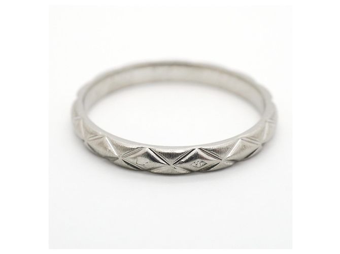 Chanel Matelassé Ring aus Platin 950 - Ansicht 8