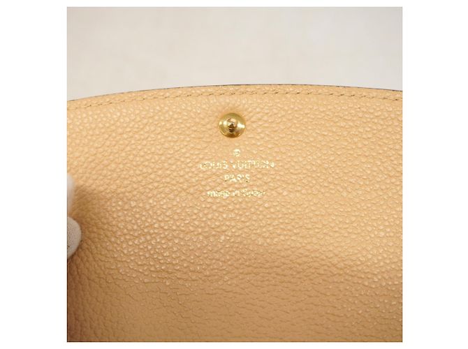 Louis Vuitton Monogram Empreinte Portefeuille Emilie Long Wallet Noir - vue 4