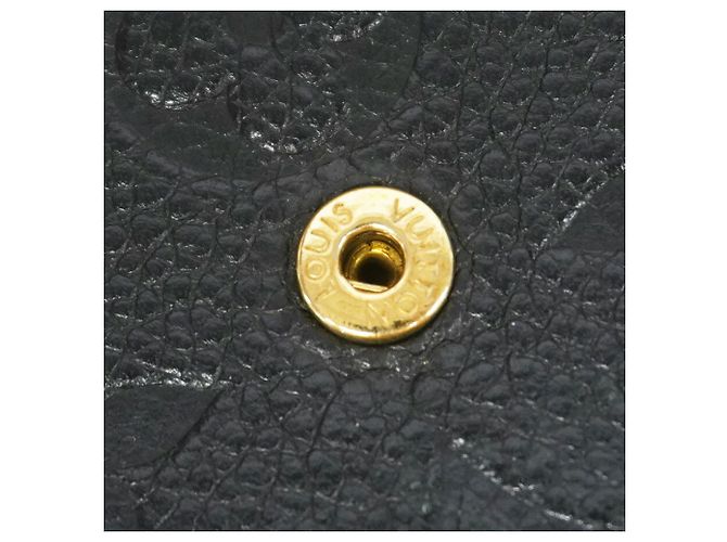 Louis Vuitton Monogram Empreinte Portefeuille Emilie Long Wallet Noir - vue 5