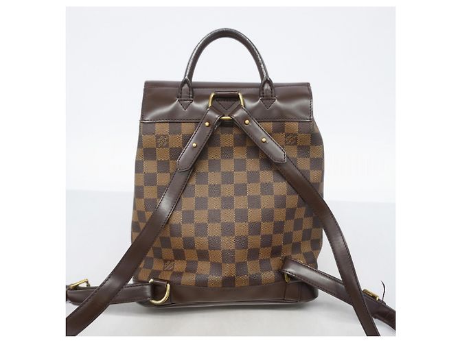 Zaino Louis Vuitton Damier Soho Damier ebene - vista 15