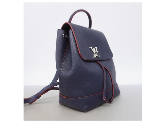 Zaino Louis Vuitton Lockme in Marine Rouge Rosso - Ansicht 2