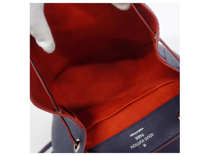 Zaino Louis Vuitton Lockme in Marine Rouge Rosso - Ansicht 4