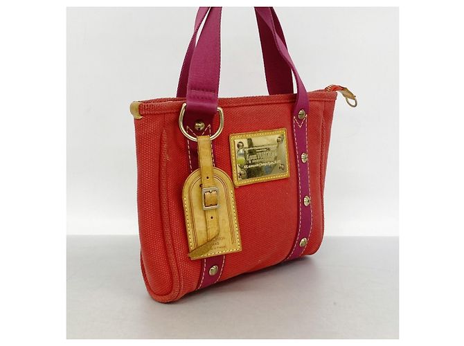 Borsa Louis Vuitton Antigua Cabas PM Rosso - vista 2