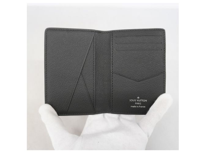 Louis Vuitton Monogram Eclipse Card Case Black - view 3