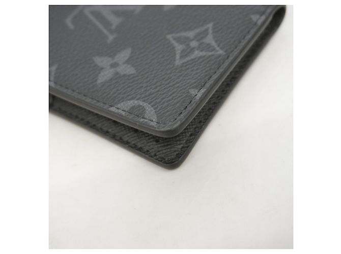 Louis Vuitton Monogram Eclipse Card Case Black - view 5