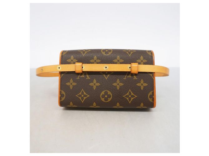 Pochette Louis Vuitton Monogram Pochette Florentine Marrone - vista 9