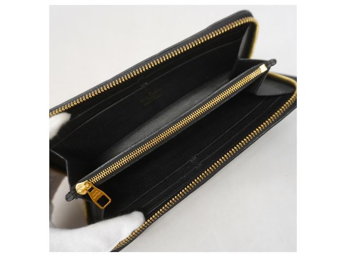 Louis Vuitton Monogram Empreinte Long Wallet Schwarz - Ansicht 3
