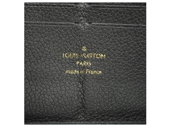 Louis Vuitton Monogram Empreinte Long Wallet Schwarz - Ansicht 4