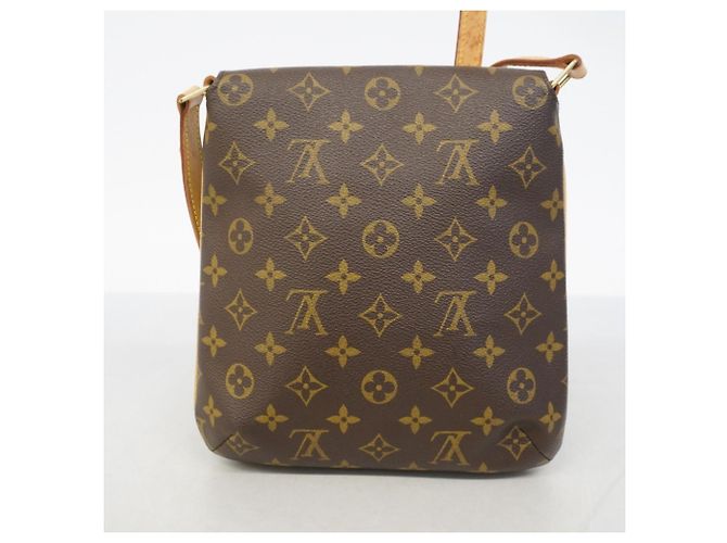 Borsa a Spalla Louis Vuitton Monogram Musette Salsa Marrone - vista 10
